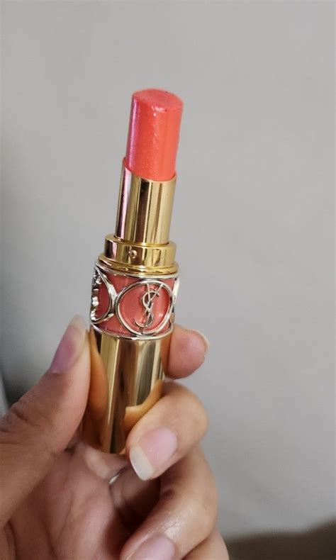 YSL Corail Marrakech (14) Rouge Volupte Shine Oil